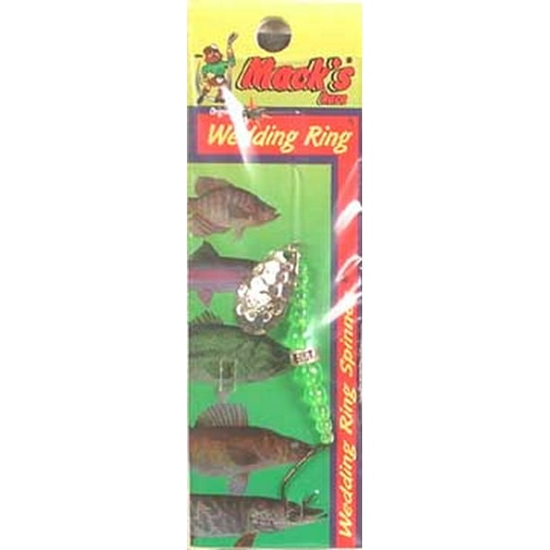Mack s Lure Ehering geh/ämmert Nickel Flo Chartreuse 8